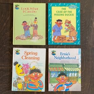 Vintage Bert and Ernie Books